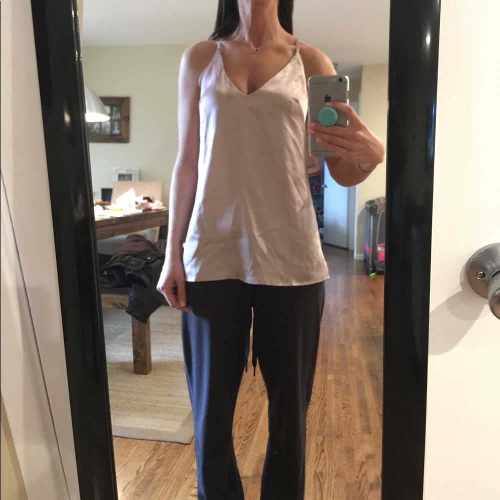 Light lavender top size medium
